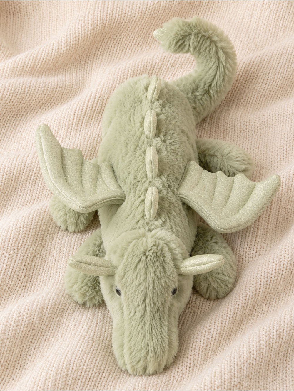 Jellycat Sage Green Dragon NWT